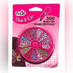 Tulip Glam-It-Up 300 Iron-On Glass Crystals